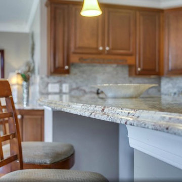 Ogee Edge: White Spring Granite