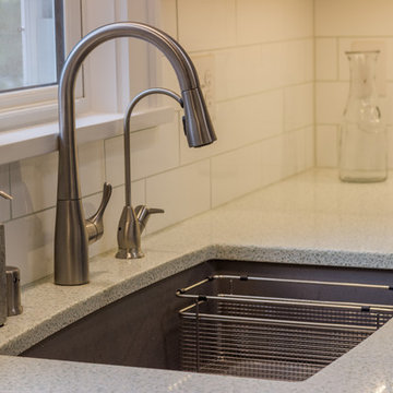 Project 3286-1 - Traditional Eco-friendly Small Kitchen Remodel Adding Light