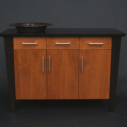 Contemporary wood bathroom vanity - Bathroom Vanities And Sink Consoles