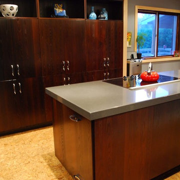 Kitchens are made for bringing families together...La Cuisine Kitchen Cabinets!