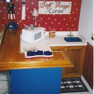 Basement Bar in Westhampton Wood Subdivision