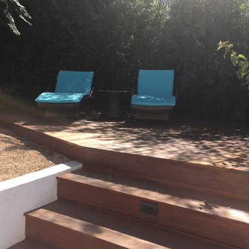Modern IPE backyard - Santa Monica