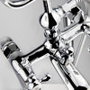 Dyconn Faucet BTF03A-CHR London Freestanding Tub Filler Faucet with Hand Shower