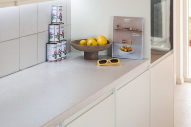This is an example of a modern kitchen in Cambridgeshire.