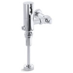 Kohler - Kohler Tripoint Exposed Hybrid 0.5Gpf Flushometer Urinal Install - Operating with a sophisticated electronic sensor, Touchless flushometers with Tripoint technology feature highly accurate, dependable performance. These flushometer valves, which offer attractive options for any commercial or institutional installation, are UL listed and comply with the guidelines of the Americans with Disabilities Act (ADA).
