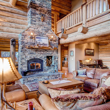Handcrafted Custom Log Home - Pine, CO