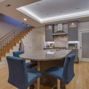 Two Level Condo Renovation with Roof Deck