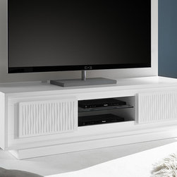 TV Stand SKY Serigraphy Stripes by LC Mobili - $595.00 - Entertainment Centers And Tv Stands