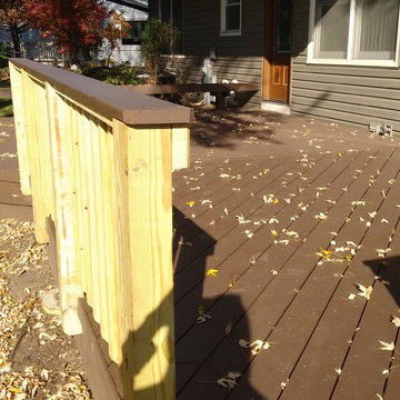 Timber Tech Deck in Elk Grove Village