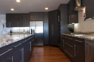 Inspiration for a contemporary kitchen remodel in San Diego