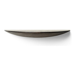 Gridy Fungi - Shelf Dark Ash Large - Display And Wall Shelves 