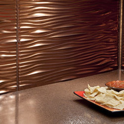 Fasade Waves, Oil-Rubbed Bronze - Home Decor