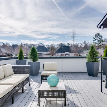 Rooftop Deck in Charlotte’s First Solar Community