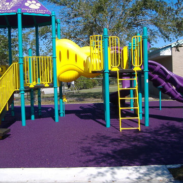 No Fault Safety Surface for residential and commercial playgrounds.