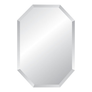 Infinity Silver Rectangular Wall Mirror 24x36 + Reviews