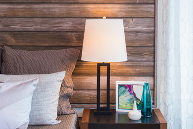Example of a trendy bedroom design in Austin