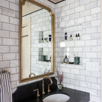 1920s Bath Meets New Aged Glamour: Vanity Area