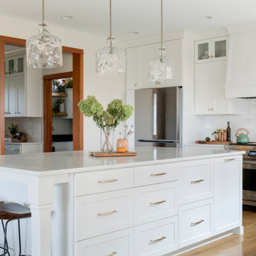 Kindred Main Floor Remodel | New Prague, MN | White Birch Design