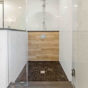 Calming Herndon Primary Bathroom Remodel
