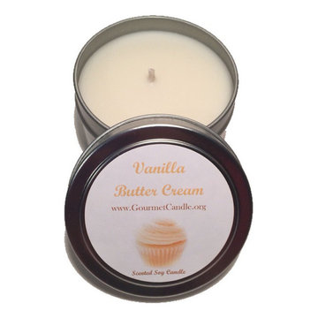 Vanilla Buttercream Candle