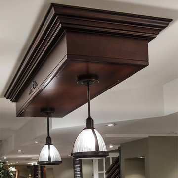 Ceiling Valance - Custom Built to Your Size - Glamour