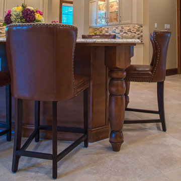 Elegant Ivory Retreat | Warm Neutrals & Textured Mosaic Accents