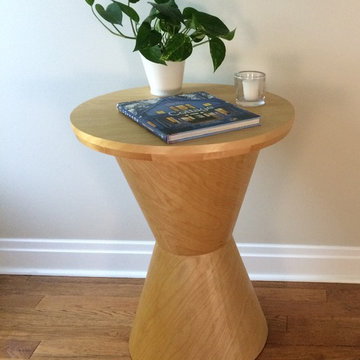 Modern Hourglass Table