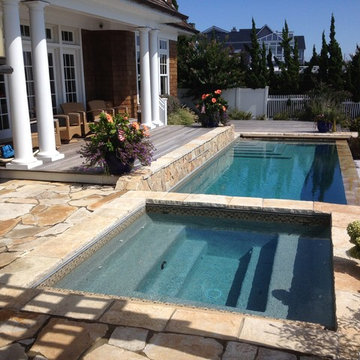 Inground Pools on Pilings