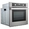 24 in. Electric Wall Oven with 8 Functions, Turbo True European Convection