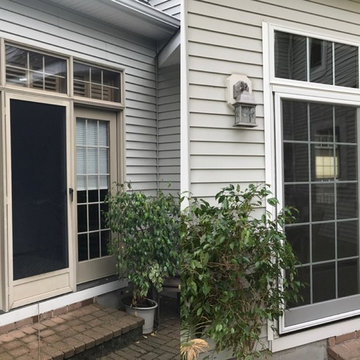 Before & After - Sliding French Patio Door