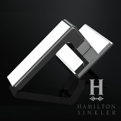 DOOR LEVER WITH ROSETTE - Door Hardware