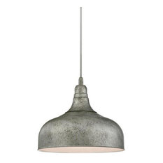 Westinghouse 6330100 1 Light 11-13/16"W Pendant - Antique Steel