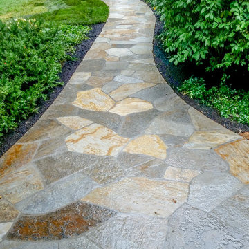 Natural Stone Walkway