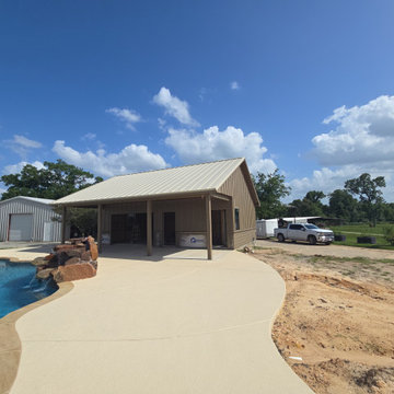 New Waverly Exterior & Pool House
