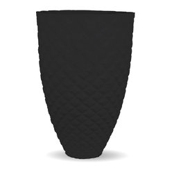 AuthenTEAK Lightweight Fiberglass Planters - Outdoor Pots And Planters