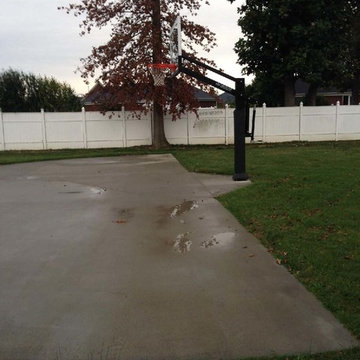 Dale C's Pro Dunk Platinum Basketball System on a 50x28 in Louisville, KY