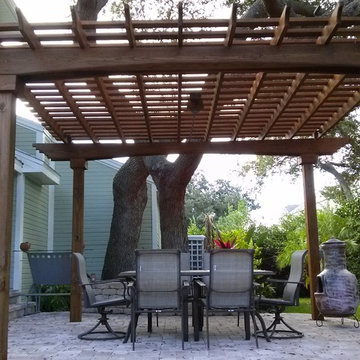 Carpentry, Pergolas, tiki huts, decks, etc.