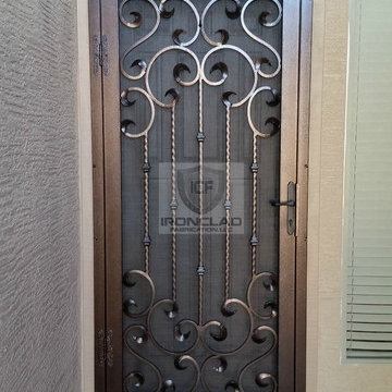"Messina" Custom Security Door