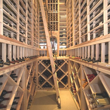 Beautiful Wine Cellar Detroit Michigan Ladder