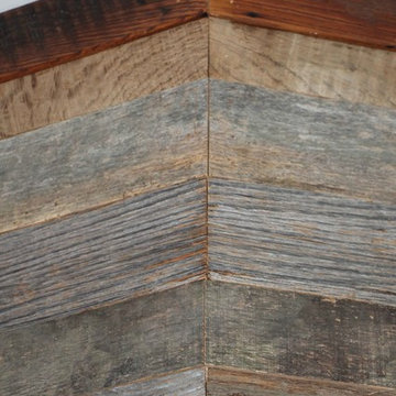 Barnwood Shiplap Wall With Custom Trim