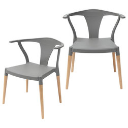 Midcentury Dining Chairs by eModern Decor