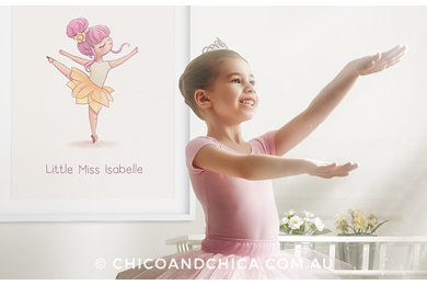 Kids Ballerina Prints