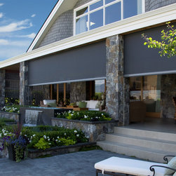 Phantom motorized screens - Screen Doors