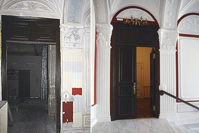 Реставрация старинных дверей