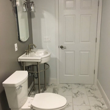 FINISHED BASEMENT WITH UNIQUE TWIST AND SPIRIT, MILTON, MA
