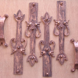 Decorative hinges and straps - Hinges