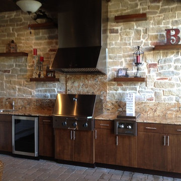 Contemporary Outdoor Kitchen