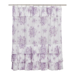 Josephine Orchid Shower Curtain - Shower Curtains