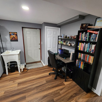 Basement Finish with bathroom