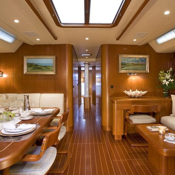 Yacht Interiors and Exterior Living